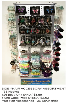 Trendy Combo 3 Side Hair Accessory Assortment